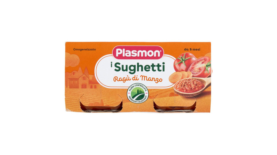 Plasmon Sughetti Ragù di Manzo