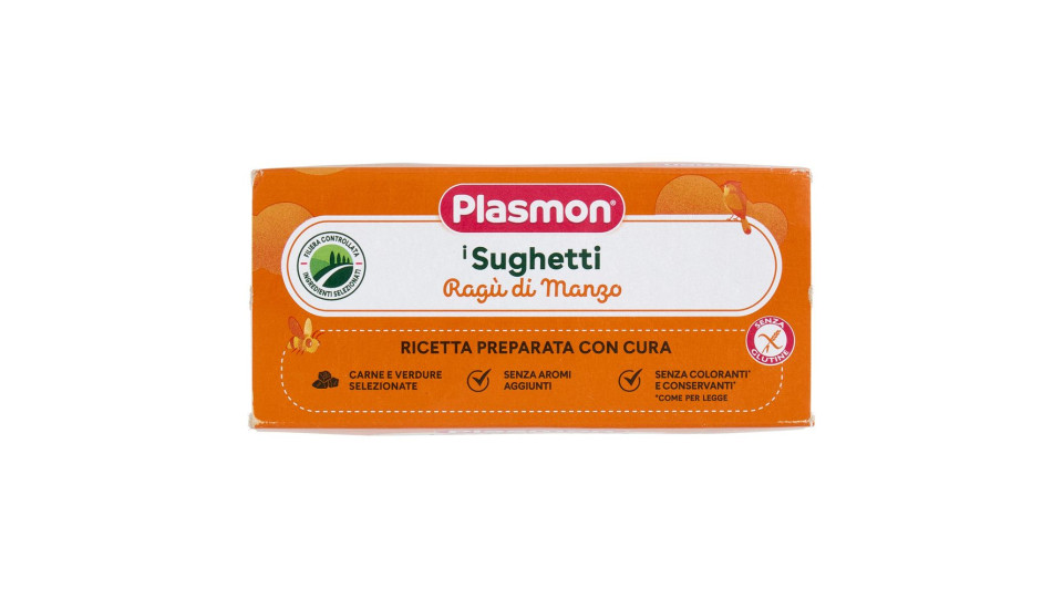 Plasmon Sughetti Ragù di Manzo