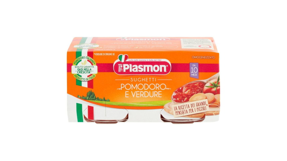 Plasmon Sughetti Pomodoro e Verdure
