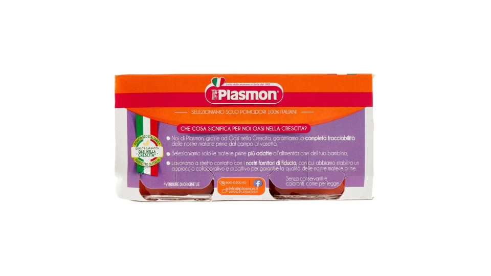 Plasmon Sughetti Pomodoro e Verdure