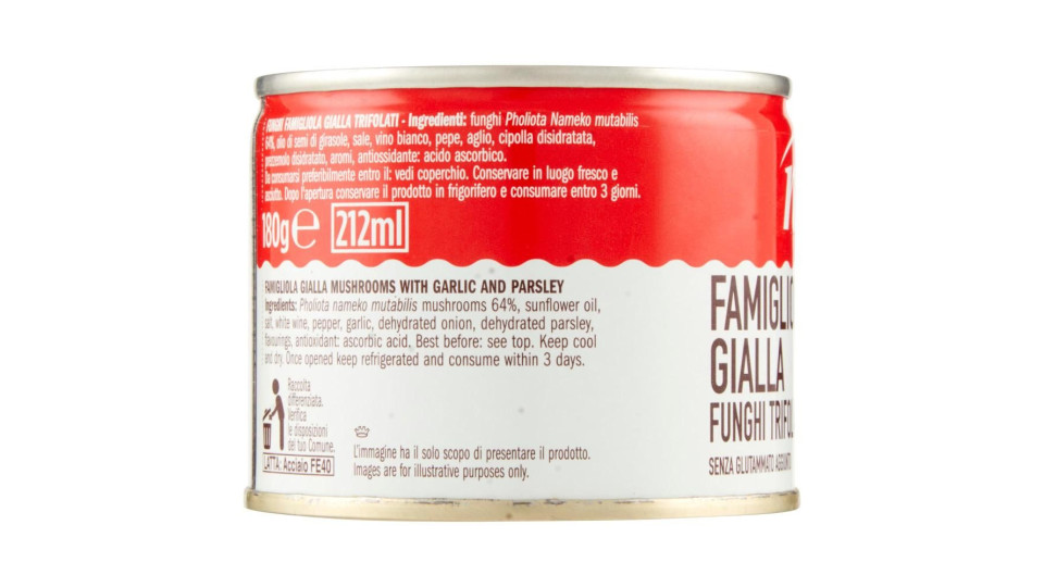 nova Funghi Famigliola Gialla Trifolati