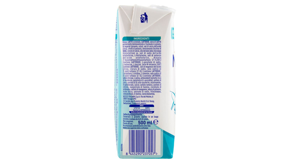 NESTLÉ NIDINA 2 OPTIPRO Latte di proseguimento liquido da 6 mesi brick da