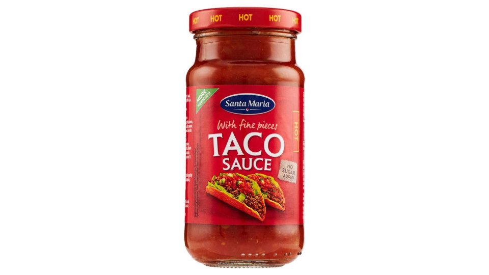 Santa Maria Taco Sauce Hot 