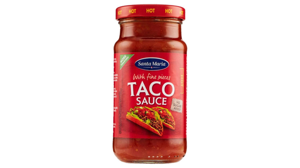 Santa Maria Taco Sauce Hot 
