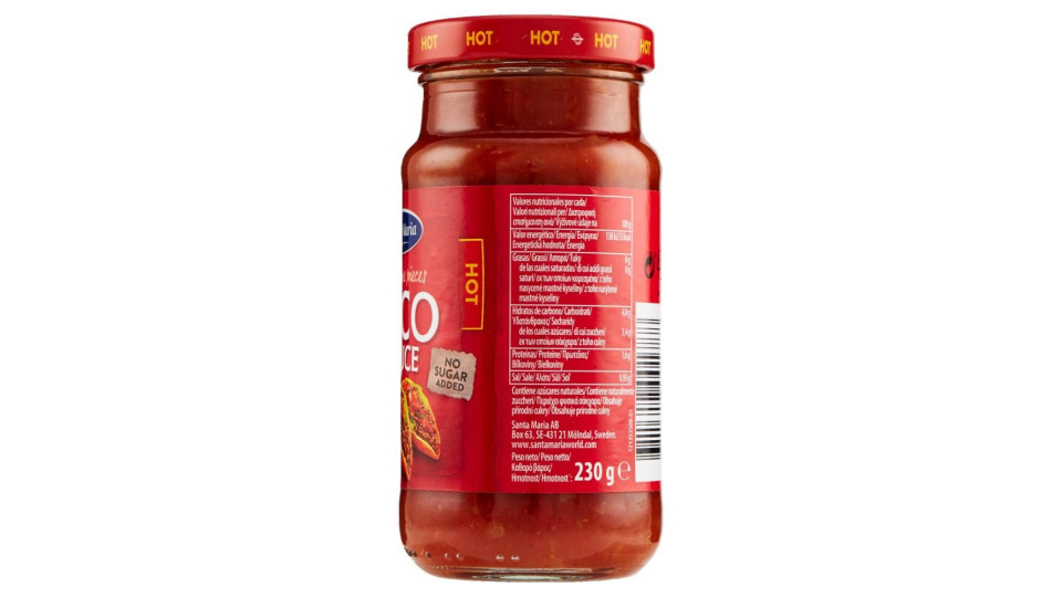 Santa Maria Taco Sauce Hot 