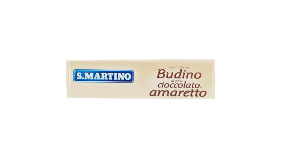 S.Martino preparato per Budino al gusto cioccolato e amaretto 2 Buste