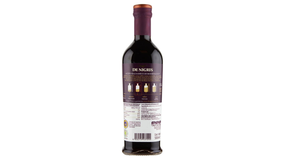 De Nigris Aceto Balsamico di Modena I.G.P. Senza Caramello