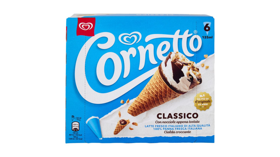 Cornetto Classico 6 pezzi