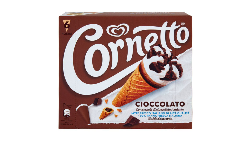 Cornetto Cioccolato 6 pezzi