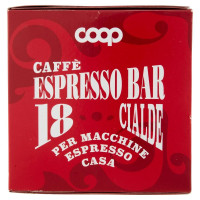 Caffè Espresso Bar 18 Cialde Monodose  per Macchine Espresso Casa