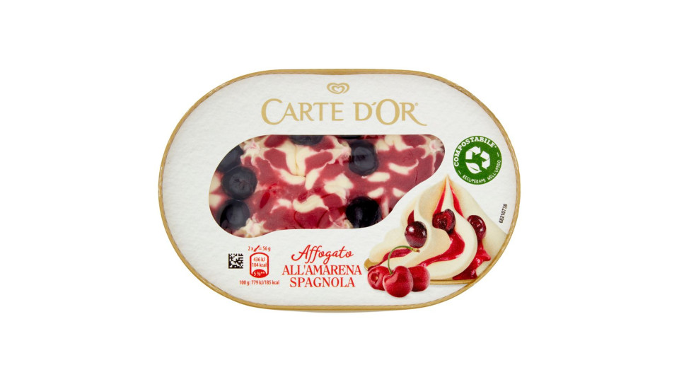 Algida - Carte D'Or, Affogato all'Amarena Spagnola