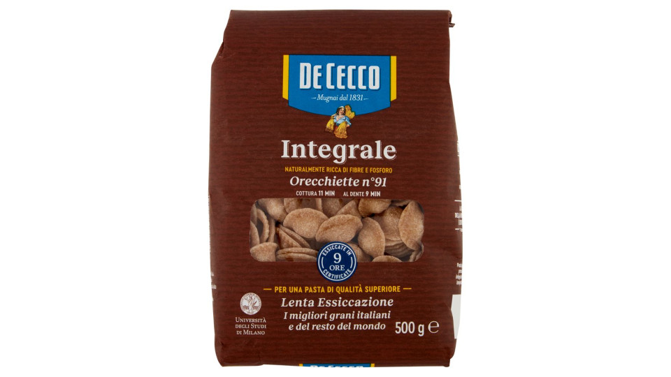 De Cecco Orecchiette n° 91 Integrali