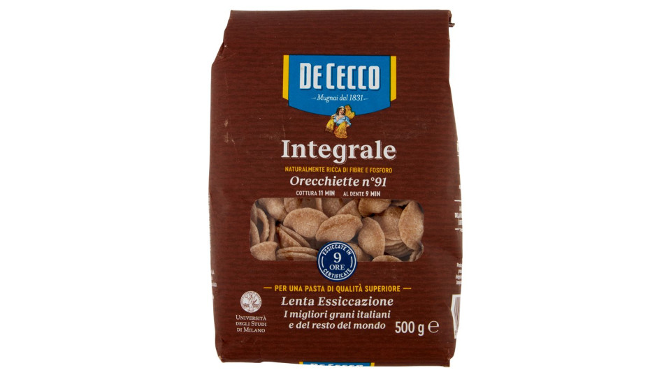 De Cecco Orecchiette n° 91 Integrali