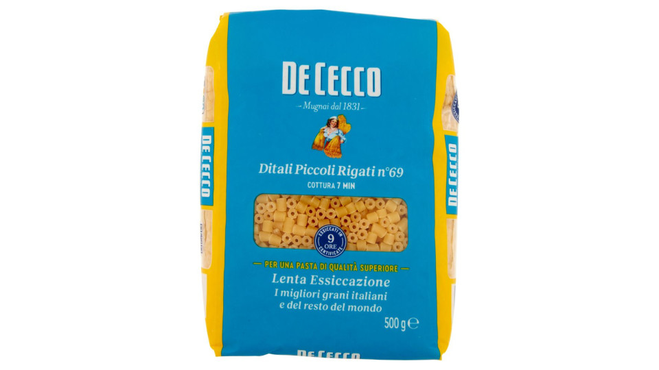 De Cecco Mezzi ditali rigati n° 159