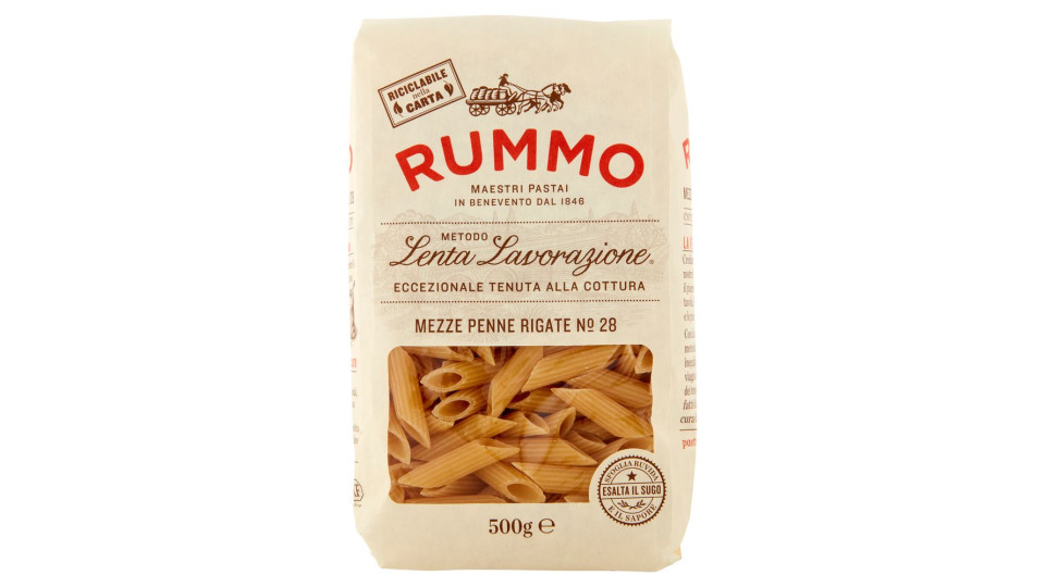 Rummo Mezze penne rigate n° 28