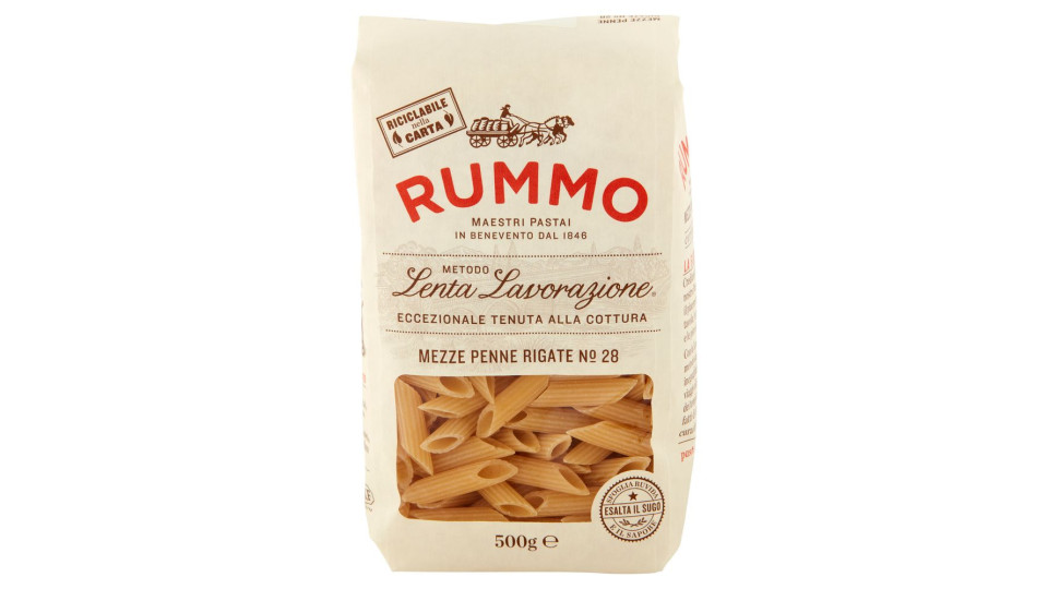 Rummo Mezze penne rigate n° 28