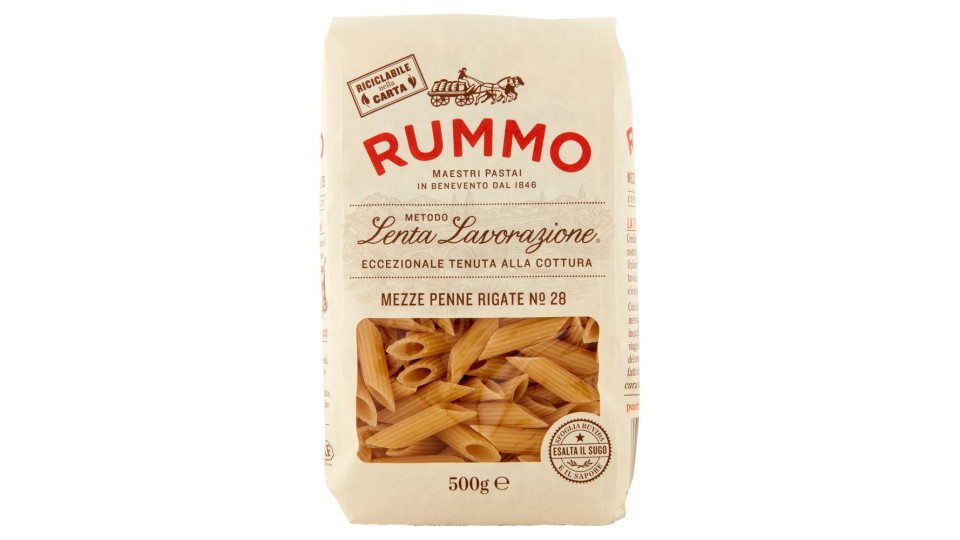 Rummo Mezze penne rigate n° 28