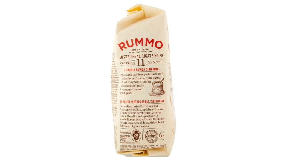 Rummo Mezze penne rigate n° 28