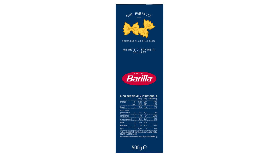 Barilla Piccolini Mini Ruote