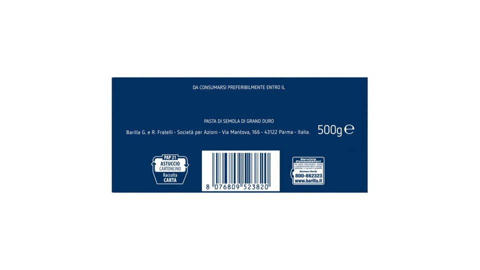 Barilla Piccolini Mini Ruote