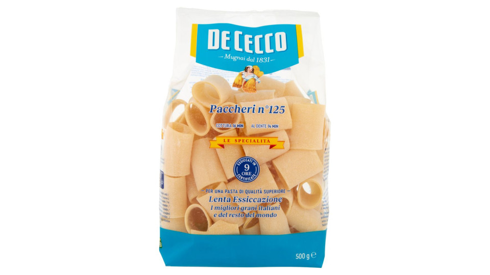 De Cecco Le Specialità Paccheri n° 125