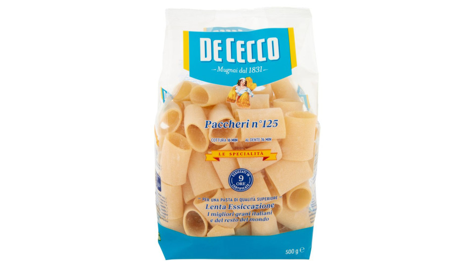 De Cecco Le Specialità Paccheri n° 125