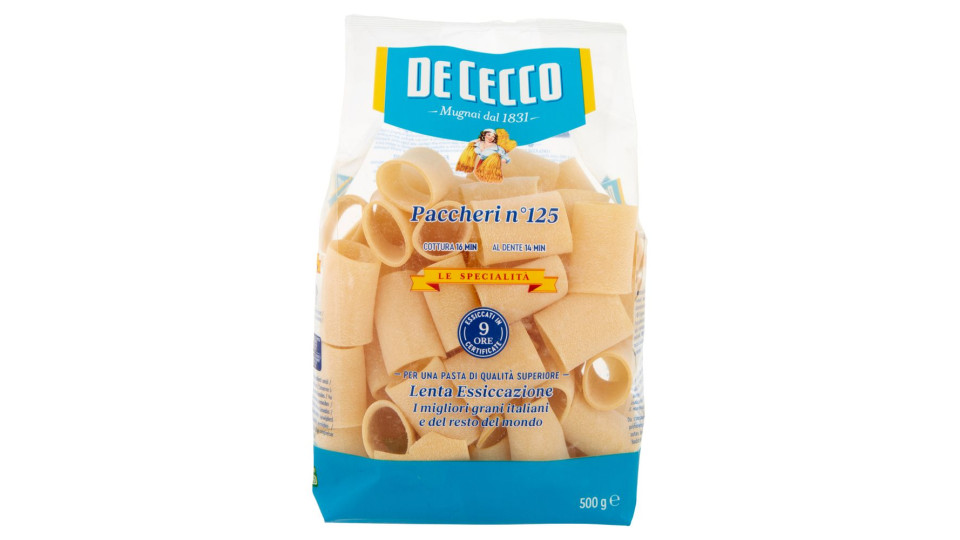 De Cecco Le Specialità Paccheri n° 125