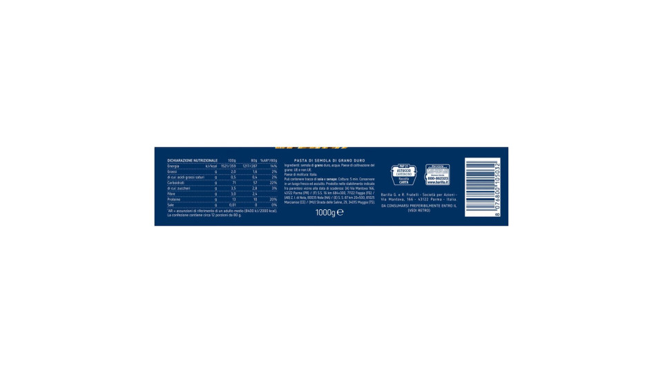 Barilla Spaghettini n.3