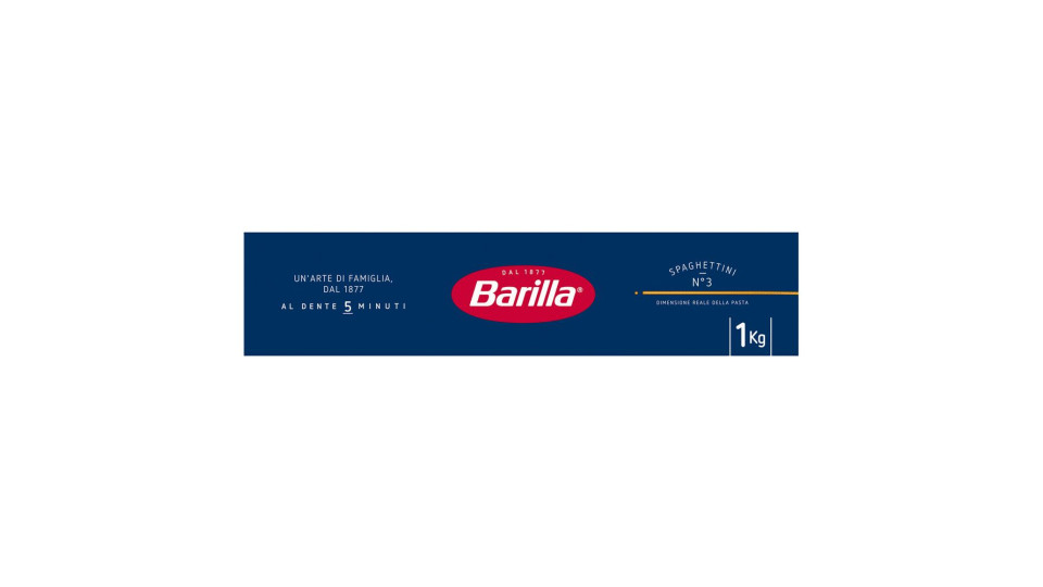 Barilla Spaghettini n.3