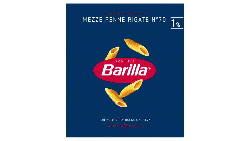 Barilla Mezze Penne Rigate n.70 Cello