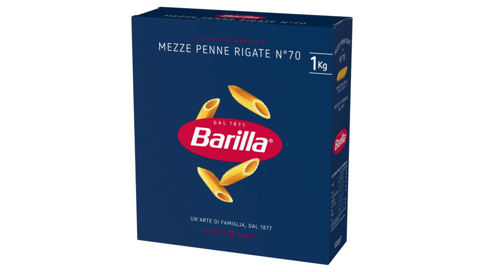 Barilla Mezze Penne Rigate n.70 Cello