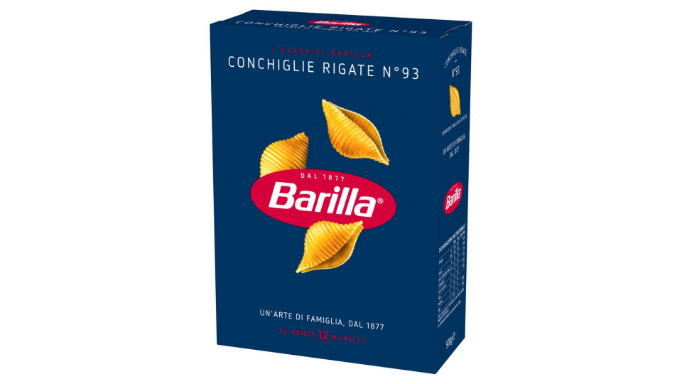 Barilla Conchiglie Rigate n.93