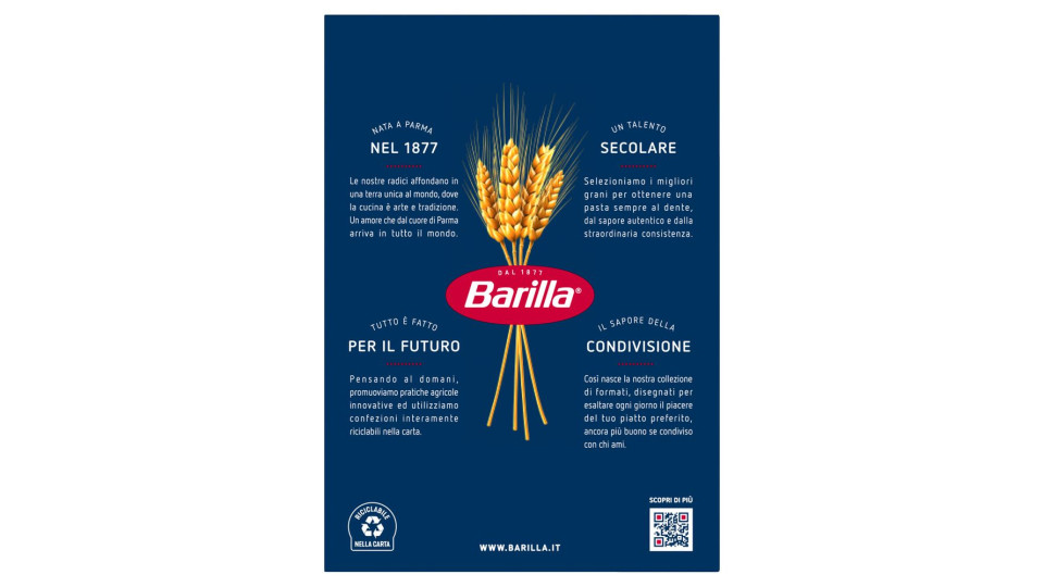 Barilla Conchiglie Rigate n.93