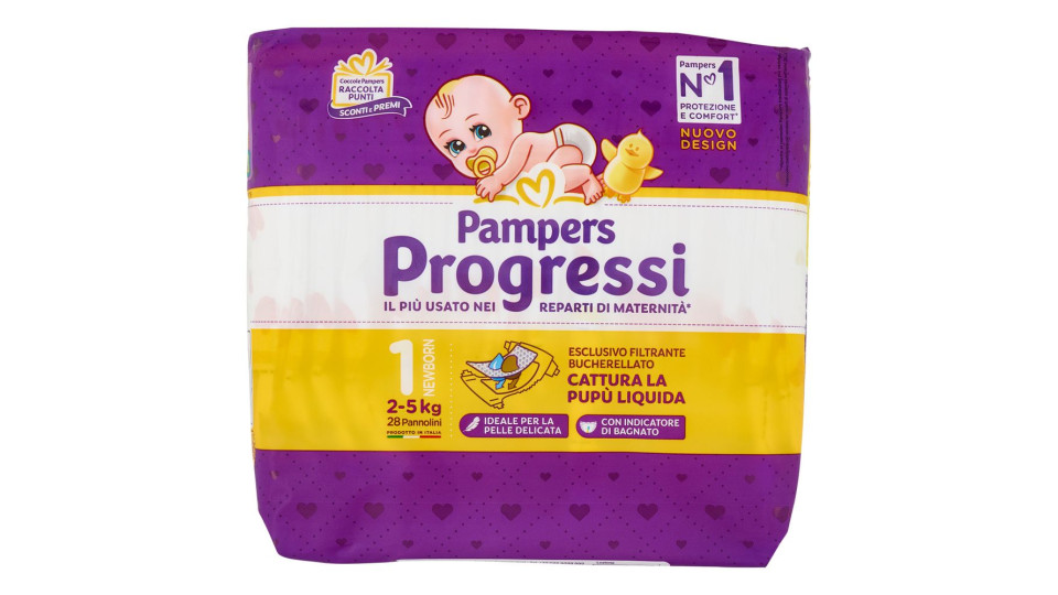 Pampers Progressi 1 newborn 2-5 Kg