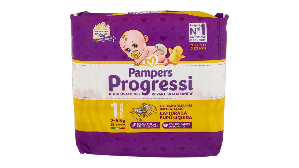Pampers Progressi 1 newborn 2-5 Kg