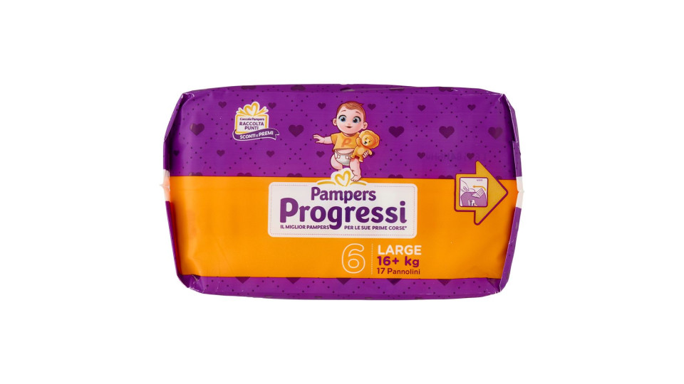 Pampers Progressi 5+ large 13-27Kg