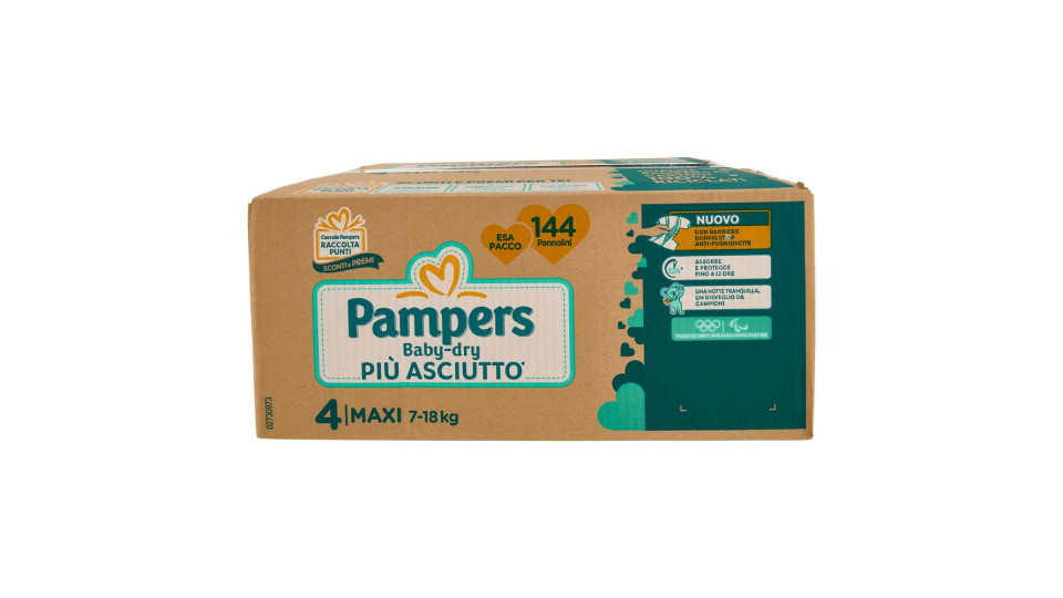 Pampers Baby-Dry 4 Maxi 7-18 kg