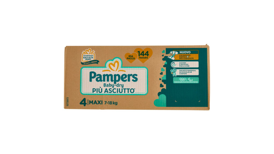Pampers Baby-Dry 4 Maxi 7-18 kg