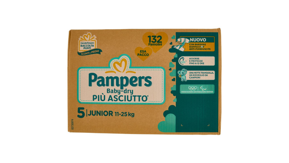 Pampers Baby-Dry 5 Junior 11-25 kg