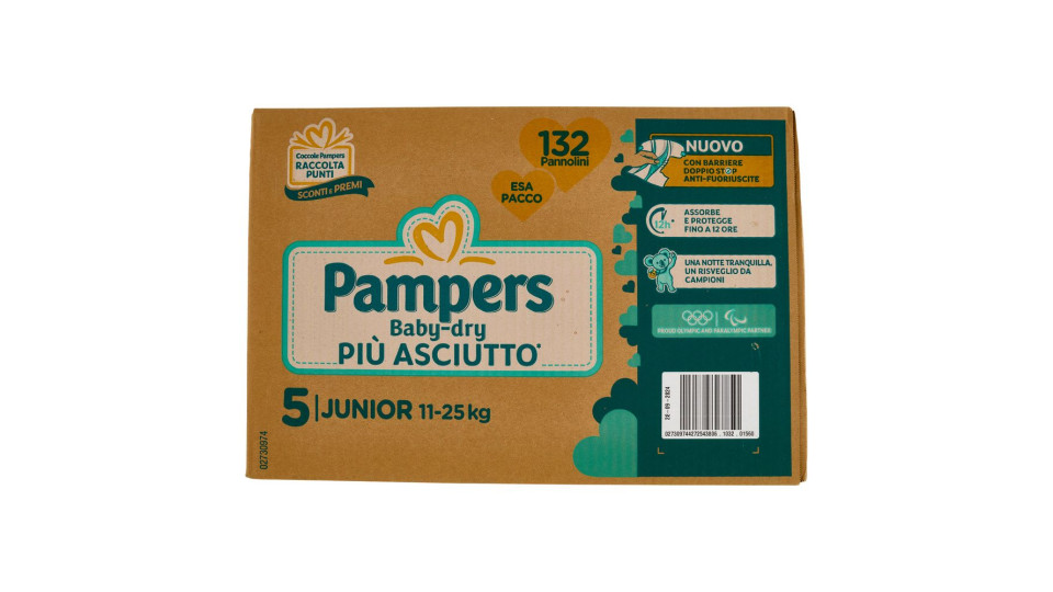Pampers Baby-Dry 5 Junior 11-25 kg