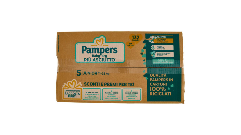 Pampers Baby-Dry 5 Junior 11-25 kg