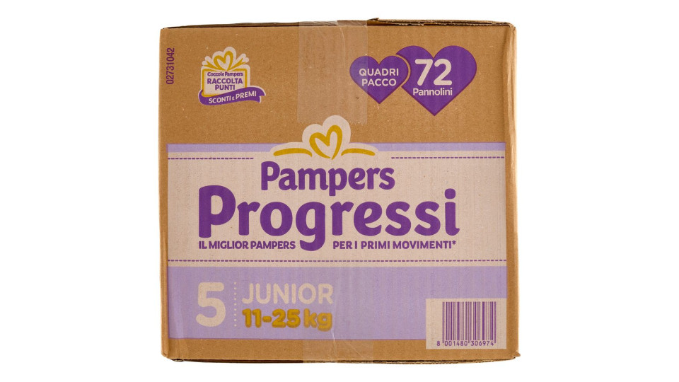 Pampers Progressi 5 Junior 11-25kg