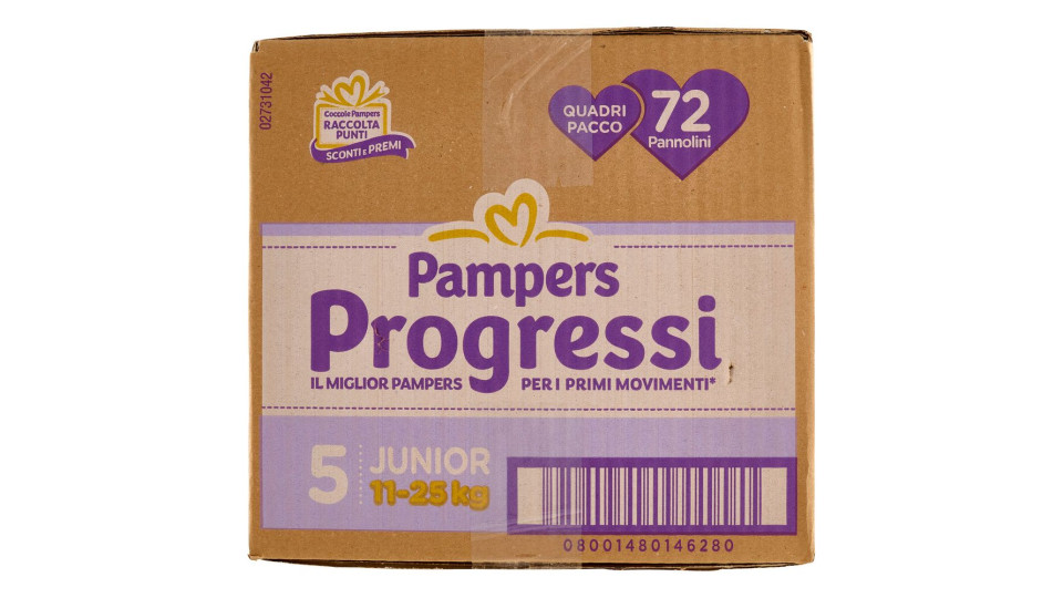 Pampers Progressi 5 Junior 11-25kg
