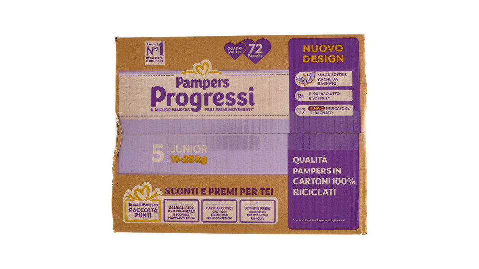 Pampers Progressi 5 Junior 11-25kg