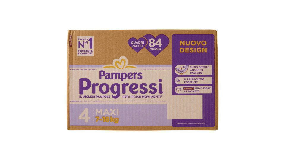 Pampers Progressi 4 Maxi 7-18kg