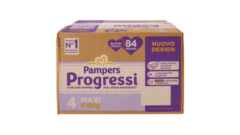 Pampers Progressi 4 Maxi 7-18kg
