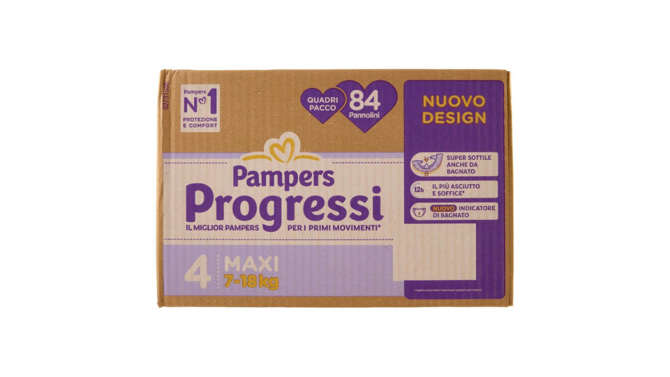 Pampers Progressi 4 Maxi 7-18kg