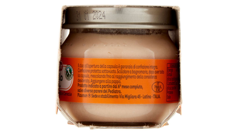 Plasmon Vitello Omogeneizzato con vitello e cereale