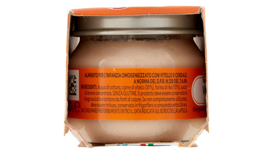 Plasmon Vitello Omogeneizzato con vitello e cereale