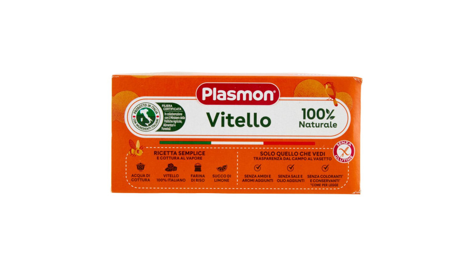 Plasmon Vitello Omogeneizzato con vitello e cereale